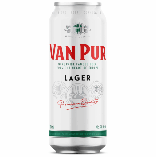 Пиво Van Pur Lager 5% Can (0,5L)
