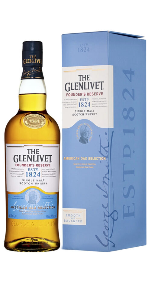 Виски The Glenlivet Founder's Reserve 40% in Box (0,5L)