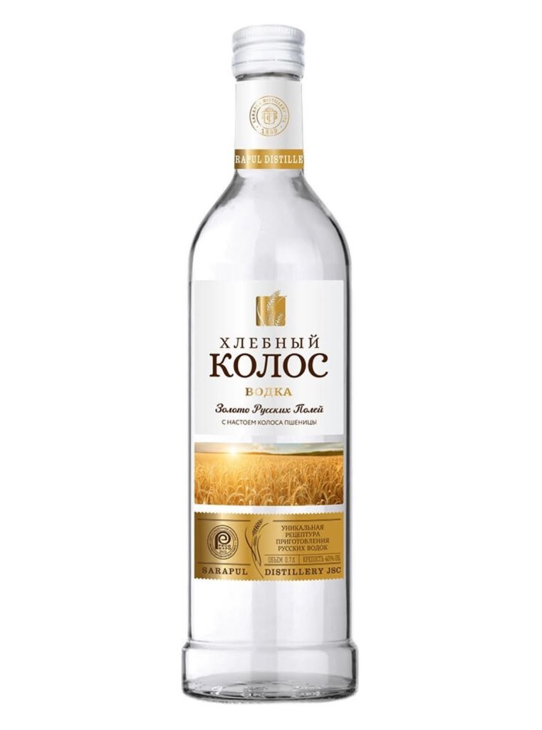 Водка Хлебный колос 40% (0.5L)