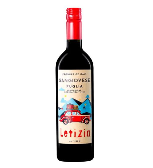 Вино Letizia Sangiovese IGT Puglia 9,5% (0,75L)