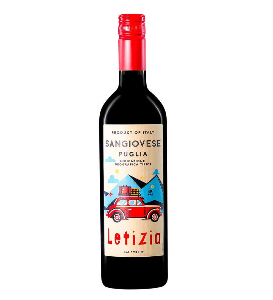 Вино Letizia Sangiovese IGT Puglia 9,5% (0,75L)