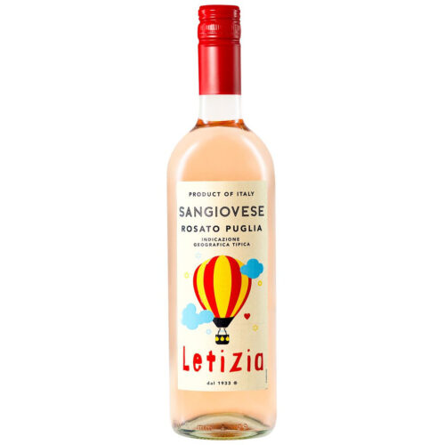 Вино Letizia Sangiovese Rosato Puglia IGT 9.5% (0.75L)