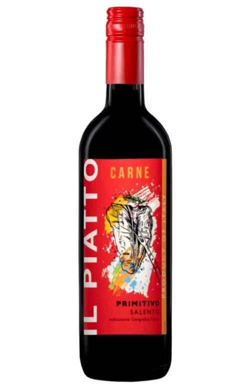 Вино IL Piatto Primitivo, Salento IGT 13% (0.75L)