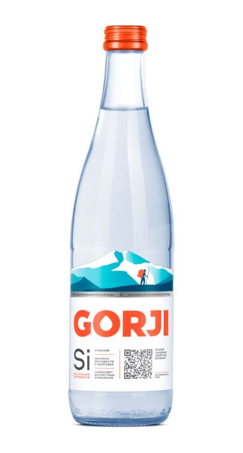 Вода GORJI sparkling, Glass, (0.5L)