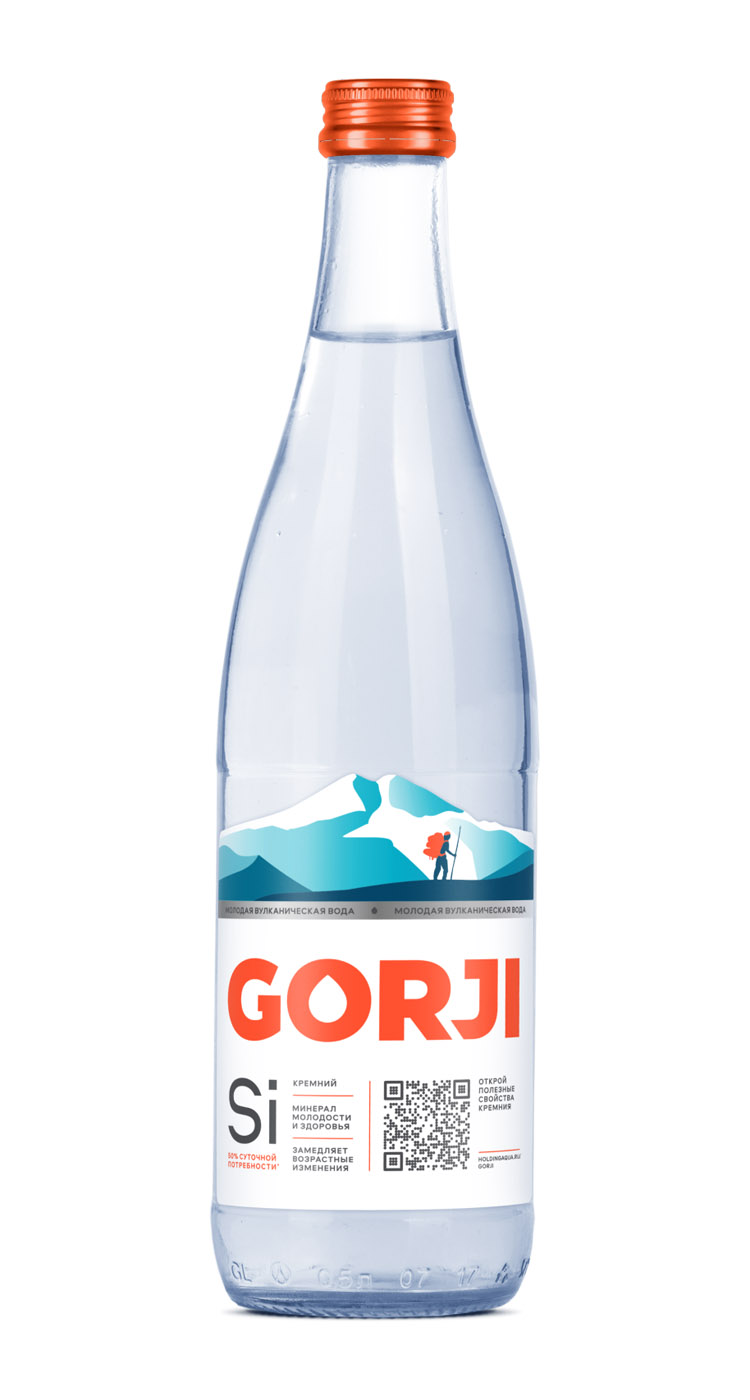 Вода GORJI sparkling, Glass, (0.5L)