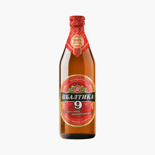 Пиво Балтика №9 Крепкое Легендарное, 8% Glass (0.5L)