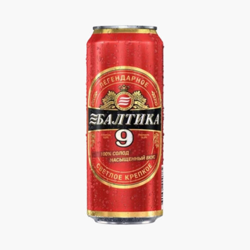 Пиво Балтика №9 Крепкое Легендарное, 8% in can (0.9L)