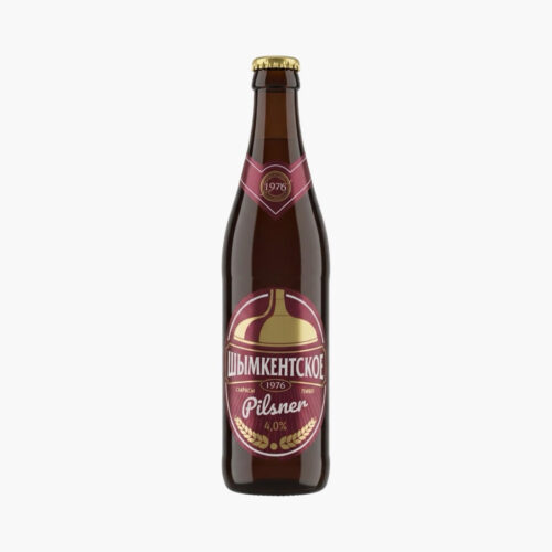 Пиво Шымкентское Жигулевское, 4%  (0,45L) Glass