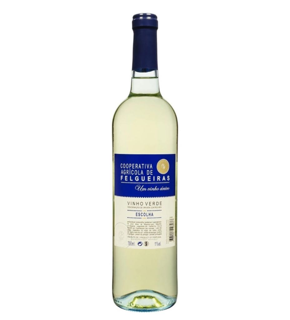 Вино Vinho Verde DOC Cooperativa A. Felgueiras Escolha 10% (0.75L)