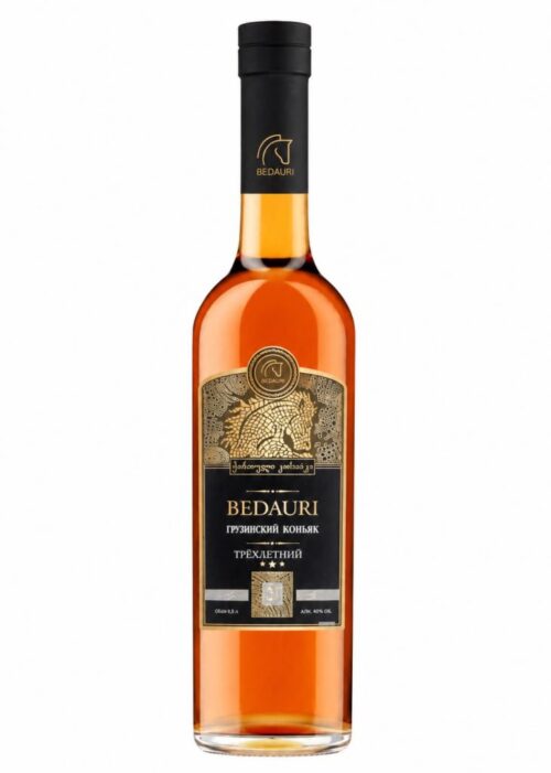 Коньяк Грузинский Bedauri 3 года 40% (0,5L)