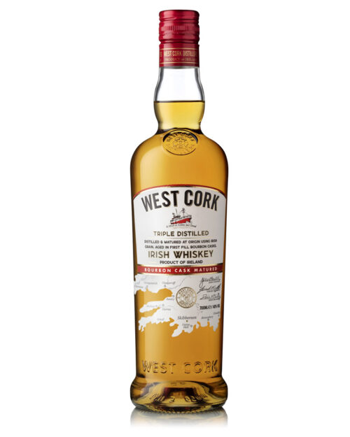 Виски West Cork Bourbon Cask Blended Whiskey 40% (1L)