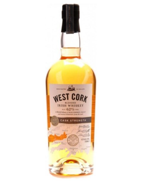 Виски West Cork Cask Strength 62% (0,7L)