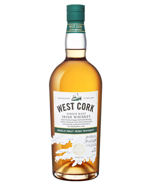 Виски West Cork Single Malt Bourbon Cask 40% (0,7L)