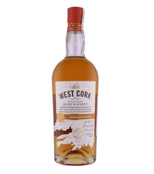 Виски West Cork Single Malt Rum Cask 46% (0.7L)