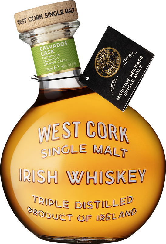 Виски West Cork Single Malt Calvados Cask Maritime 46% (0.7L)