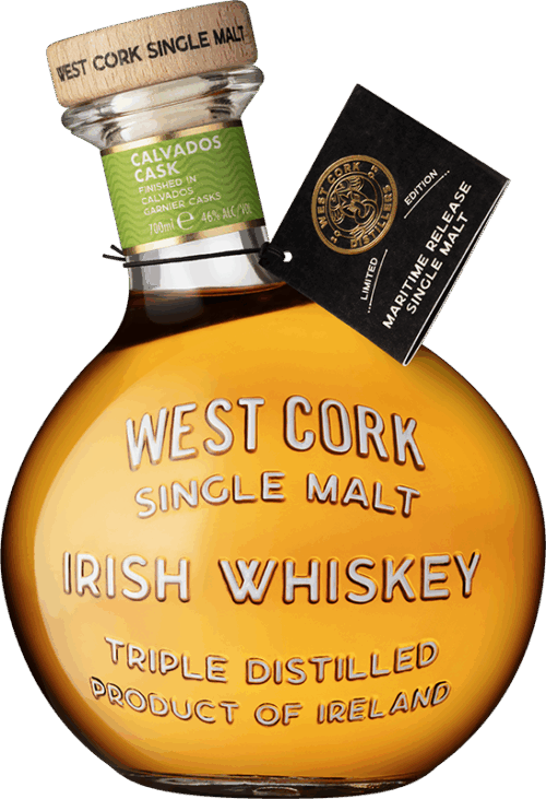 Виски West Cork Single Malt Calvados Cask Maritime 46% (0.7L)