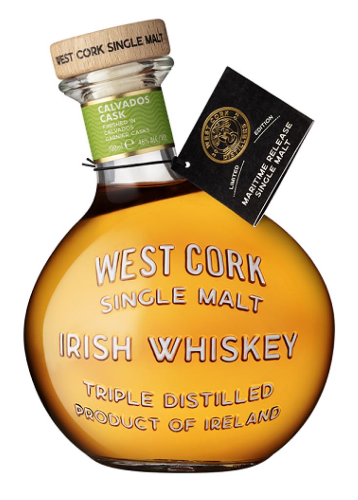 Виски West Cork Single Malt Calvados Cask Maritime 46% (0.7L)