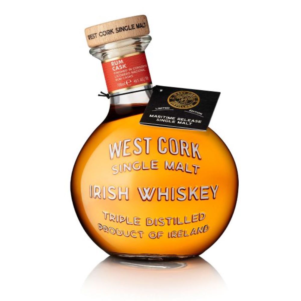 Виски West Cork Single Malt Rum Cask Maritime 46% (0.7L)