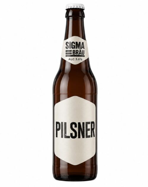 Пиво Sigma Brau PIilsner 3.6% (0,5L) Glass