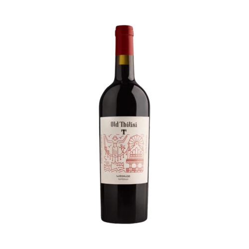 Вино Old Tbilisi Saperavi 12.5% (0.75L)