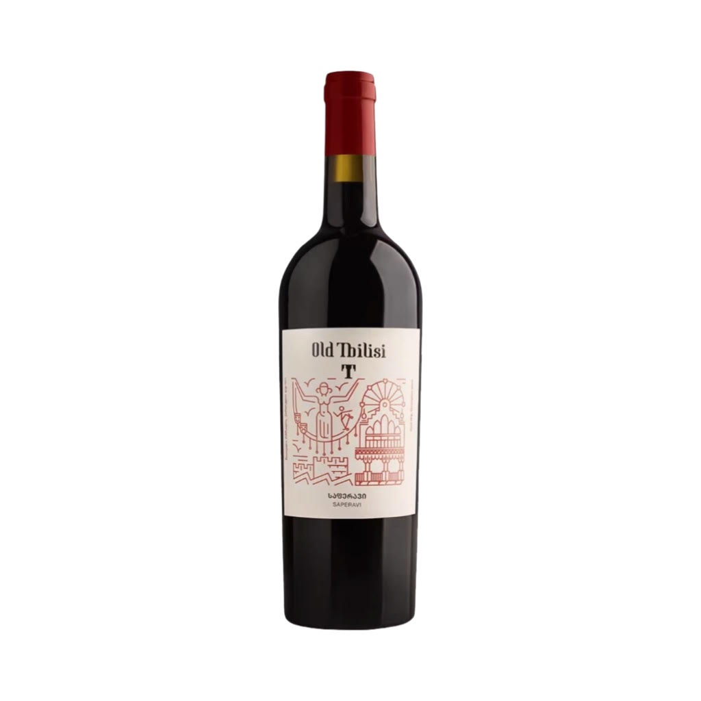 Вино Old Tbilisi Saperavi 12.5% (0.75L)