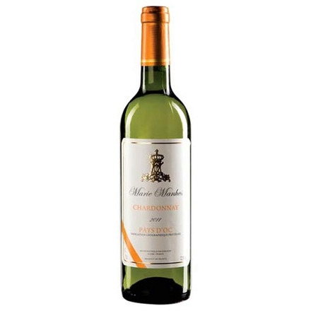 Вино Marie Manhes Chardonnay, Pays d'Oc IGP 12.5% (0.75L)