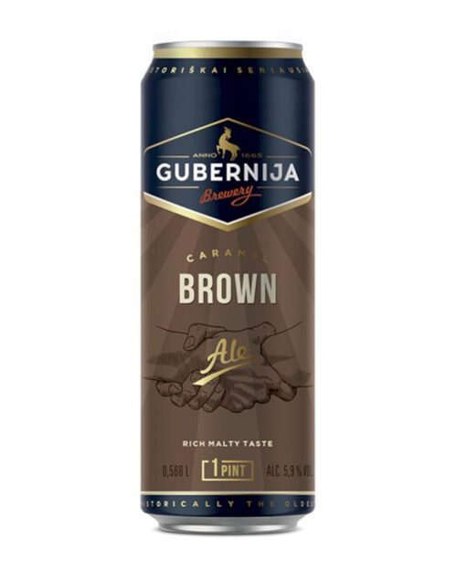 Пиво Gubernija Brown Ale 5,9% Can (0,568L)
