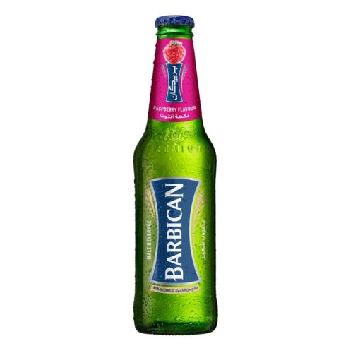 Газированный солодовый напиток Barbican Raspberry 0%, Glass (0,33L)