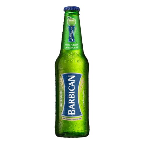 Газированный солодовый напиток Barbican Apple 0%, Glass (0,33L)