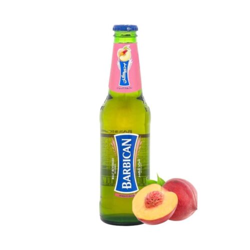 Газированный солодовый напиток Barbican Peach, 0%, Glass (0,33L)