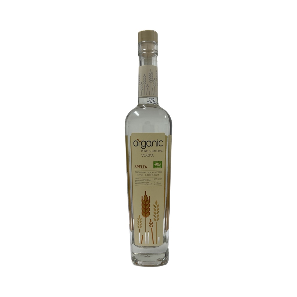 Водка Organic Spelta 40% (0.5L)