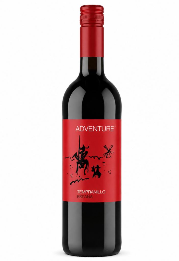 Вино Adventure Tempranillo Medium Dry Red 11% (0.75L)