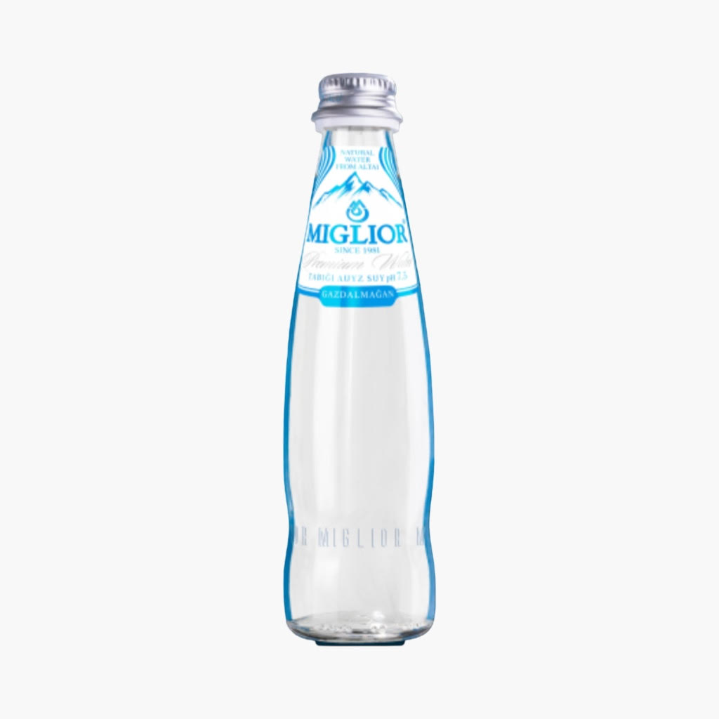 Вода MIGLIOR Still, Glass (0,25L)