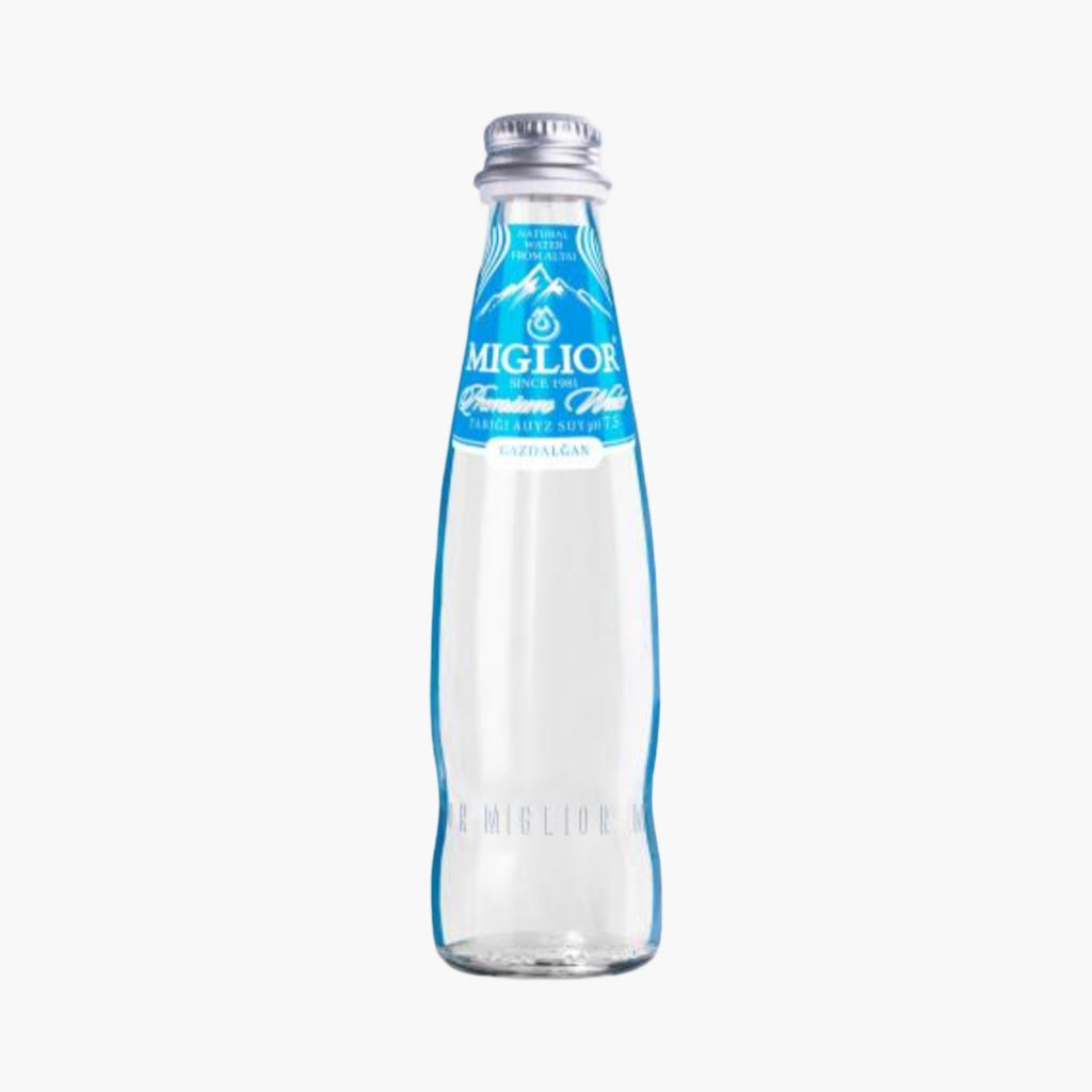 Вода MIGLIOR Sparkling, glass (0,5L)