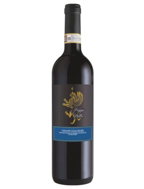 Вино Poggio Stella" Chianti Colli Senesi DOCG 13.5% (0.75L)