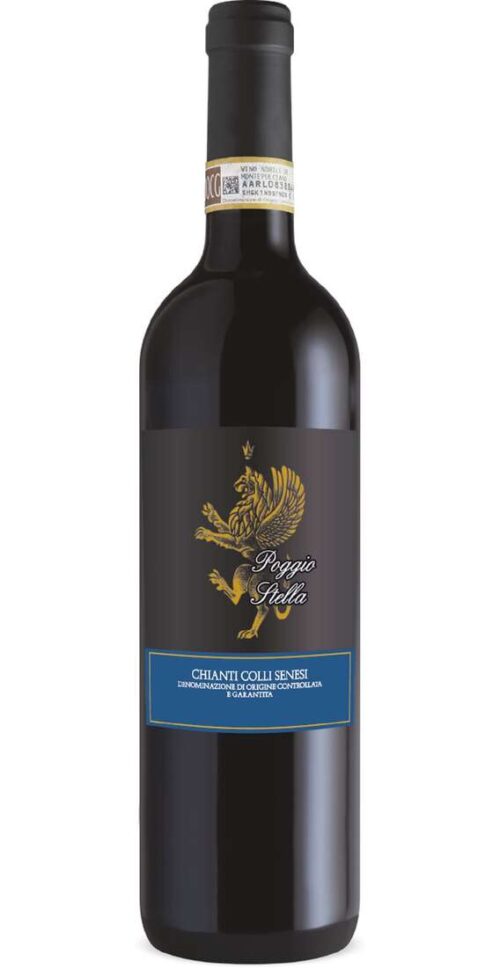 Вино Poggio Stella" Chianti Colli Senesi DOCG 13.5% (0.75L)