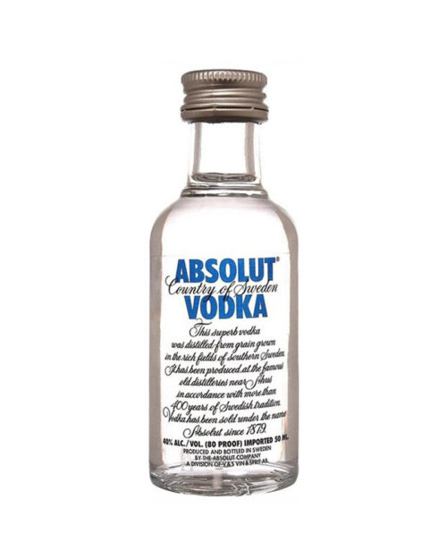 Водка Absolut Blue 40% (0.05L)