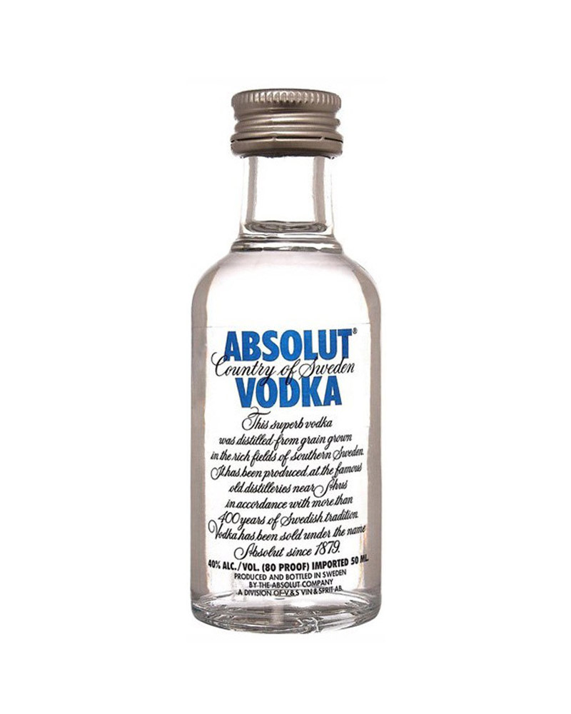 Водка Absolut Blue 40% (0.05L)