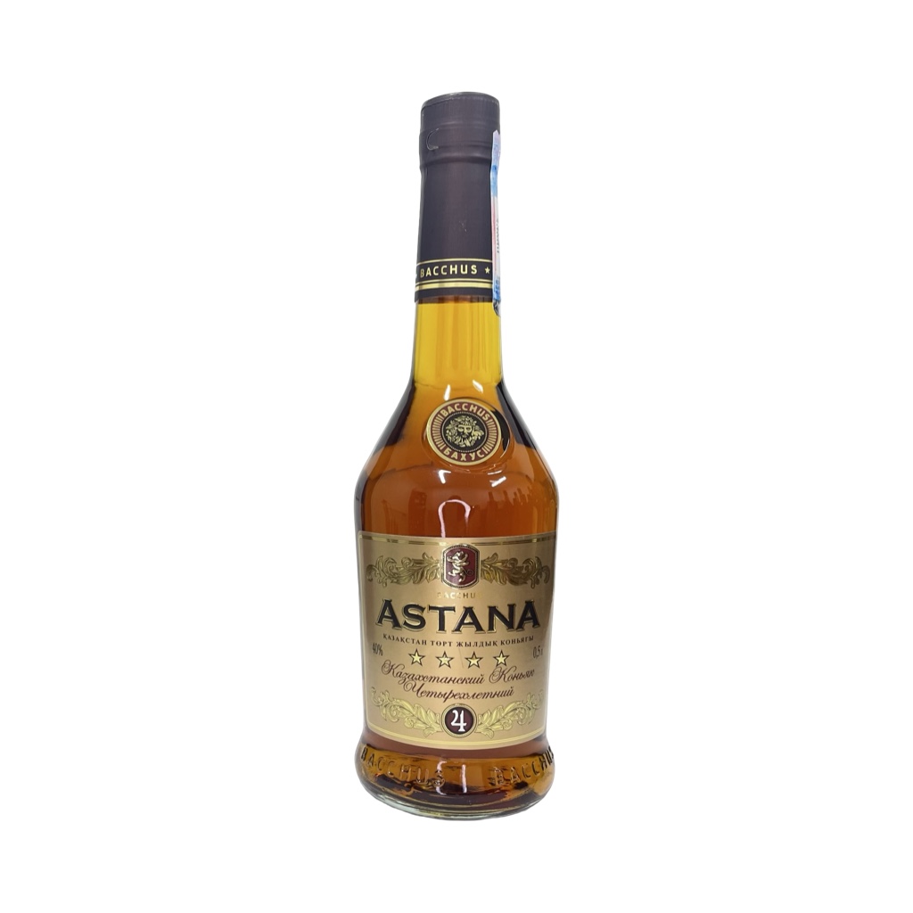 Коньяк Astana 4 звезды 40% (0.5L)