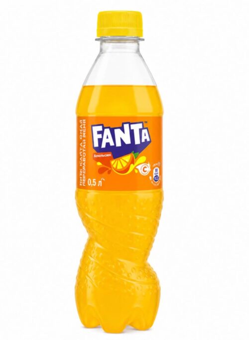 Fanta Orange, (0.5L) pet
