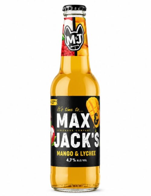 Пивной напиток Max & Jack's Mango & Lychee 4.7% (0,4L)