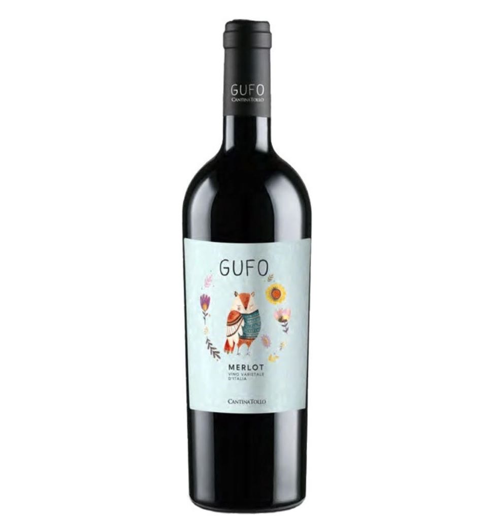 Вино Cantina Tollo Gufo Merlot 13% (0.75L)