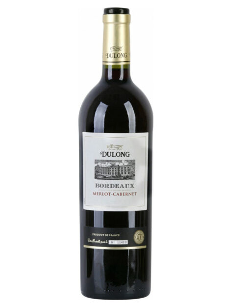 Вино Dulong, Bordeaux AOP Merlot-Cabernet 13.5% (0,75L)