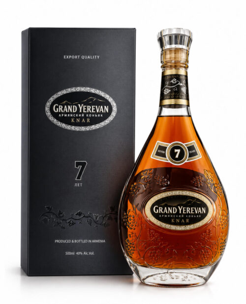 Коньяк Grand Yerevan Knar 7YO, 40% in Box (0.5L)