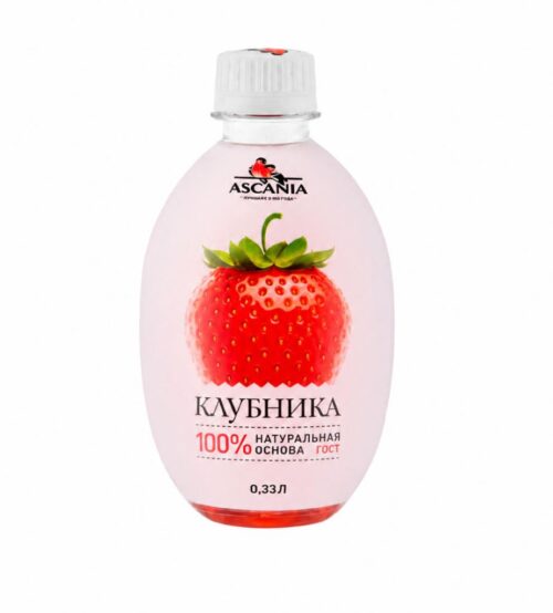 Лимонад Ascania Клубника (0.33L)