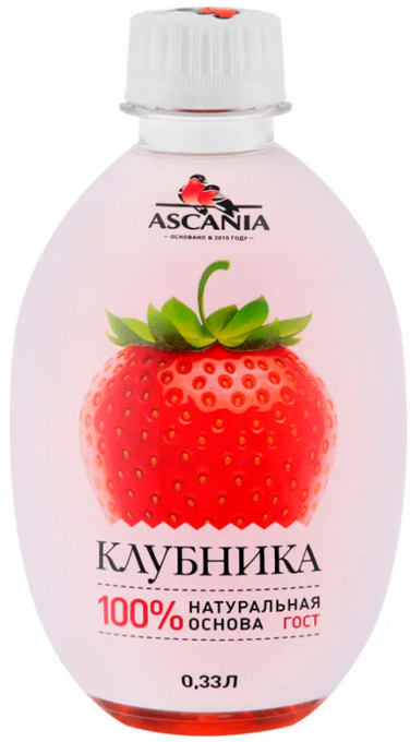 Лимонад Ascania Клубника (0.33L)