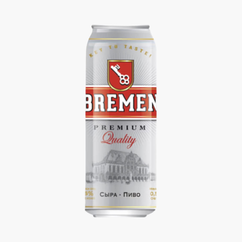 Пиво Bremen Von Lusting, 4% in can (0,45L)