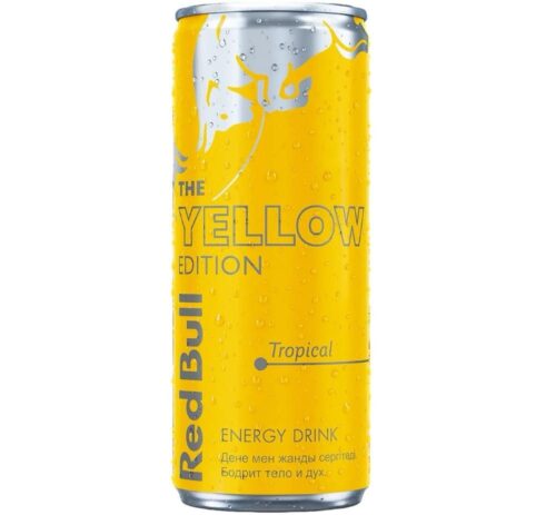 Red Bull The Yellow Edition, can (0,25L)