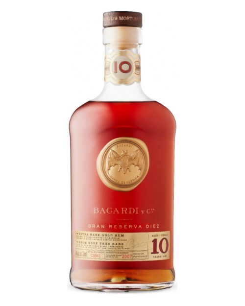 Ром Bacardi Gran Reserva Diez 10 YO 40% (0,7L)