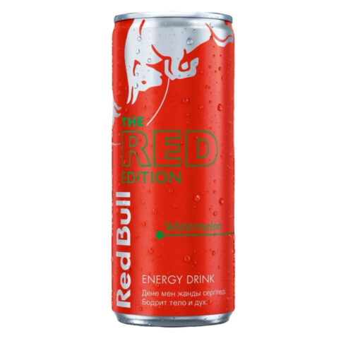 Red Bull The Red Edition,  Watermelon, can (0.25L)
